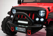 Load image into Gallery viewer, Rapid Jeep ride-on - grille and bumper detail
